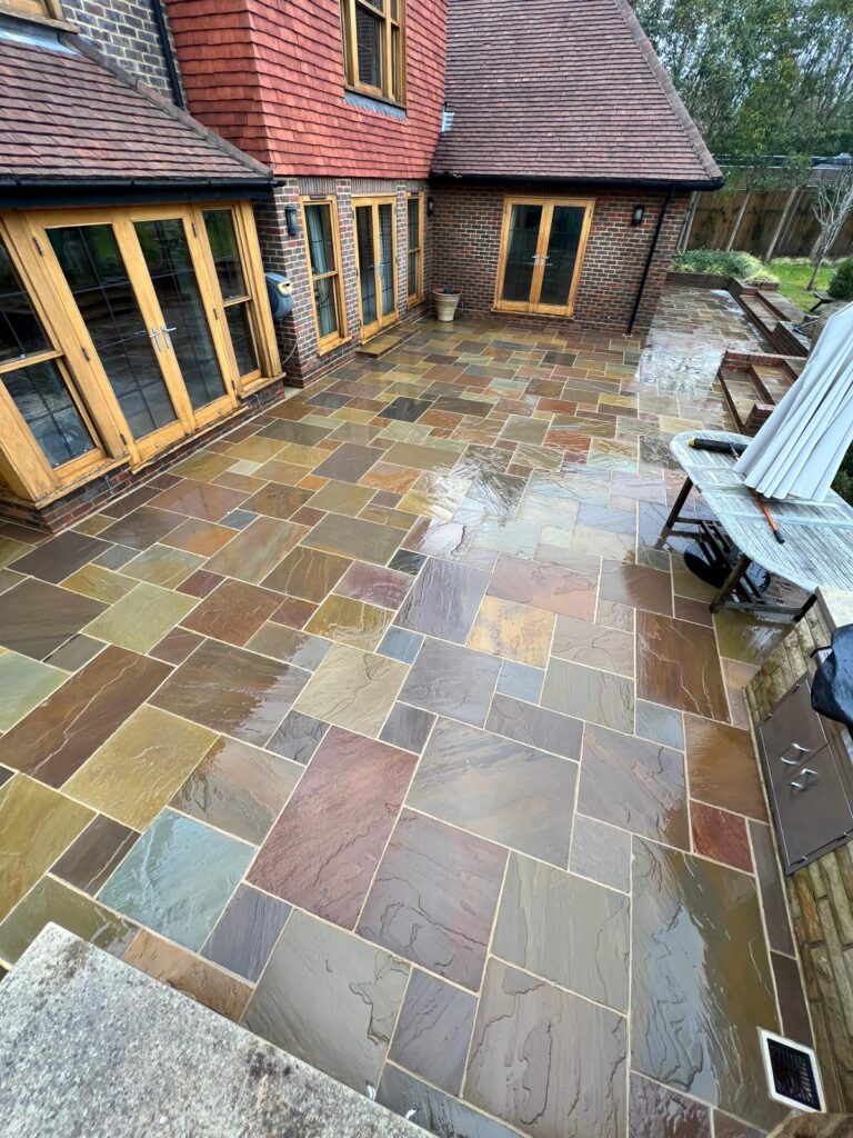 Patio Cleaning by Pristine Exterior Cleaning