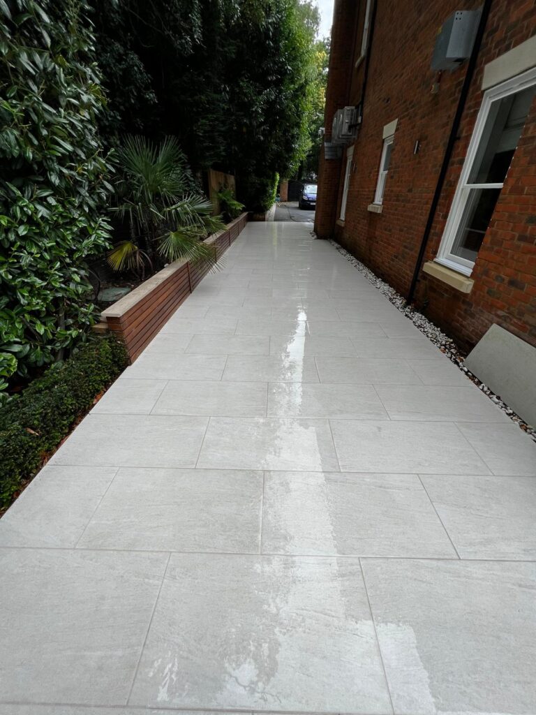 Driveway Cleaning by Pristine Exterior Cleaning