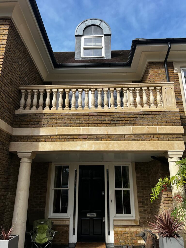 Stonework Restoration by Pristine Exterior Cleaning